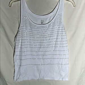 White New York & Company Women's Tank Top